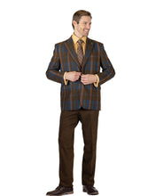 Load image into Gallery viewer, Stacy Adams Single Breasted 1 Button 3PC Suit - 9176 DAN MIX
