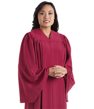 Load image into Gallery viewer, Maroon V Neck Choir Robes - Tempo C-52
