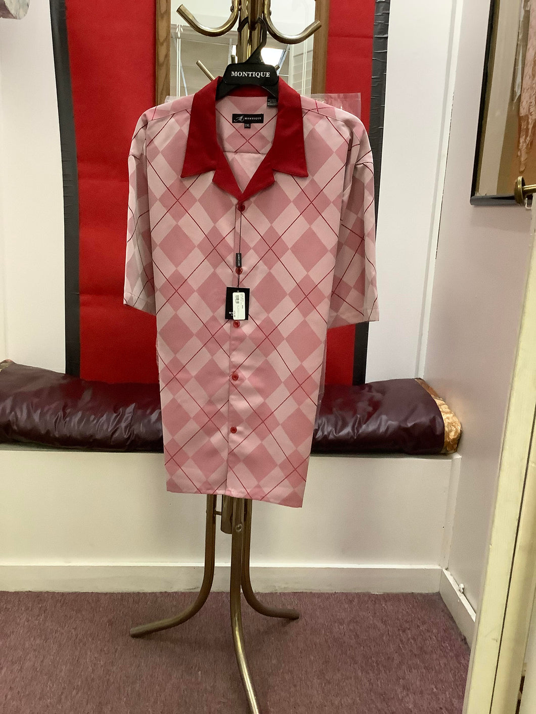 Montique Dusty Pink Lesuire Suit