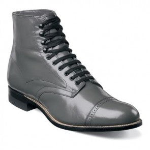 Stacy Adams Madison Cap Toe Ankle Dress Boot in Gray