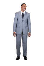 Load image into Gallery viewer, FALCONE Single Breasted Two Button 3Pc Suit - 3420 BURTT L VESTED
