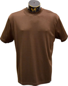 Stacy Adams Men's Dressy Ribbed Shirt Sleeved  SKU: 5002 Color - Brown