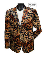 Load image into Gallery viewer, Stacy Adams Animal Print Sport Coat - 9134 County SC

