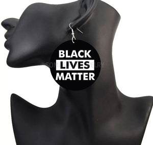 BLACK LIVES MATTER EARRINGS