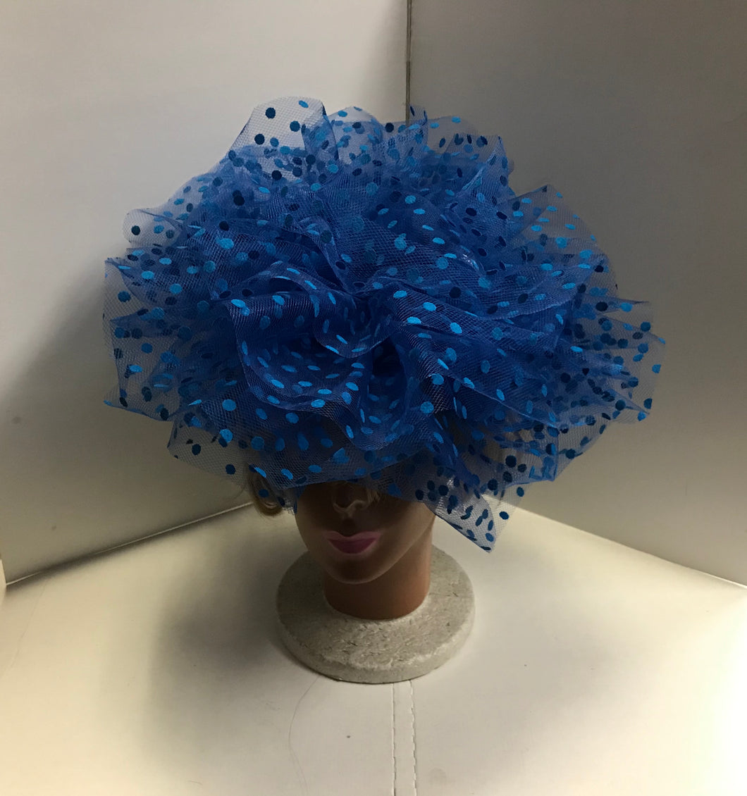 Judy Sharpe Collection - Women's Mesh Blue  Color Hat  SKU:HANAH