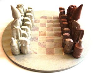 Kenya Soap Stone Chess set