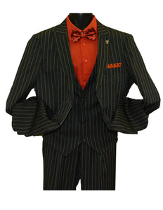 Stacy Adams Single Breasted 2 Button Suit - 4017 MARS VESTED (3 Colors)