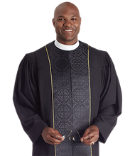 Load image into Gallery viewer, Tailored Black Robe - Vicar II H-218
